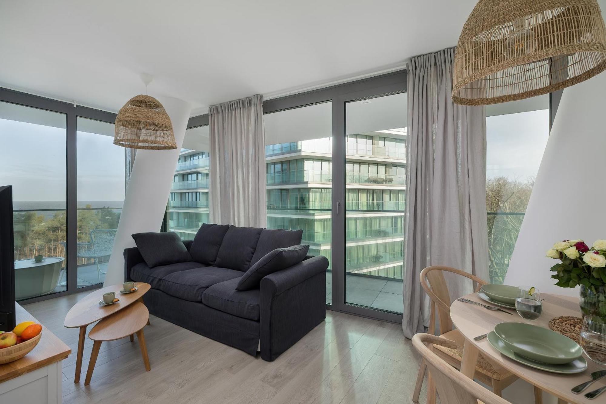 Lux Sea Towers - Wellness Spa, Gym & Beach - Seaview By Rent Like Home Misdroy Exterior foto