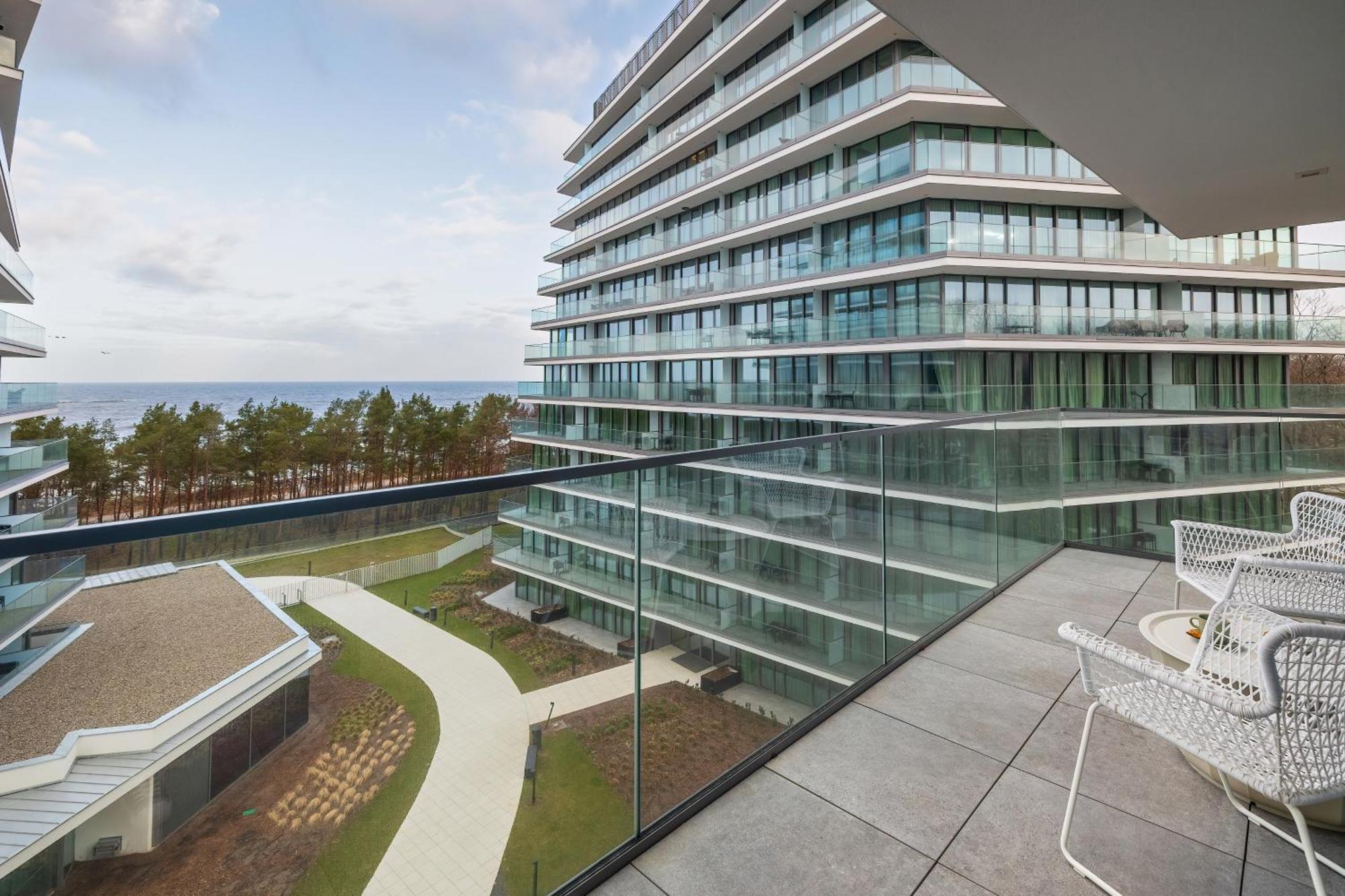 Lux Sea Towers - Wellness Spa, Gym & Beach - Seaview By Rent Like Home Misdroy Exterior foto