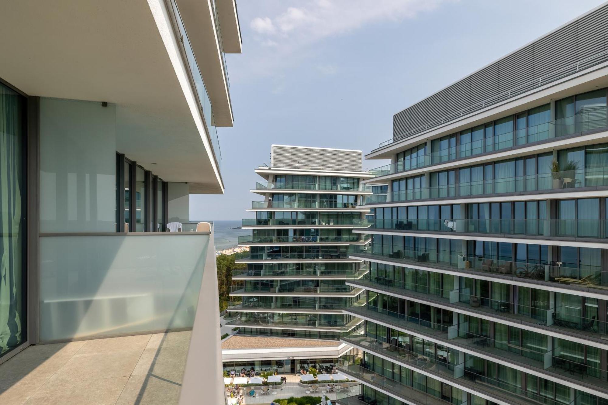 Lux Sea Towers - Wellness Spa, Gym & Beach - Seaview By Rent Like Home Misdroy Exterior foto