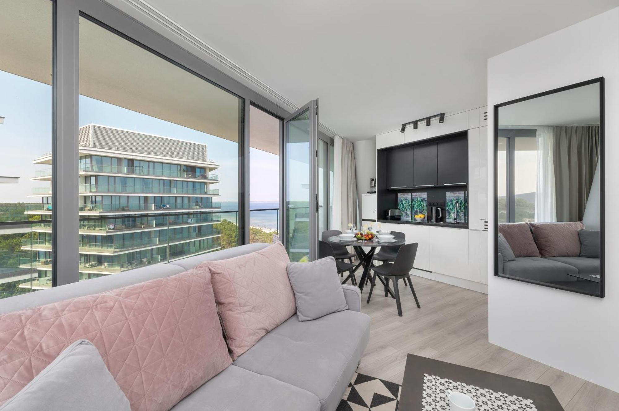 Lux Sea Towers - Wellness Spa, Gym & Beach - Seaview By Rent Like Home Misdroy Exterior foto