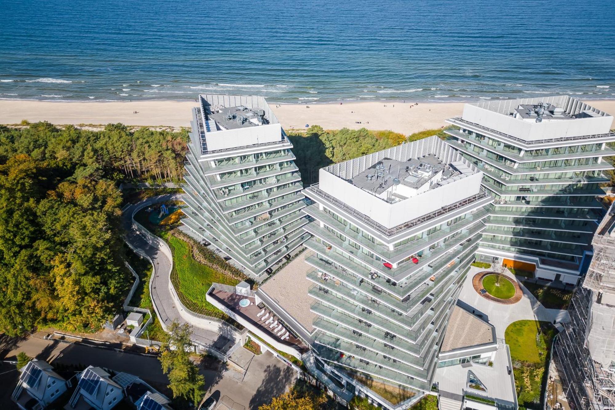 Lux Sea Towers - Wellness Spa, Gym & Beach - Seaview By Rent Like Home Misdroy Exterior foto